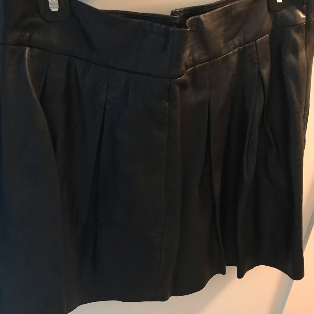 Banana republic leather skirt
